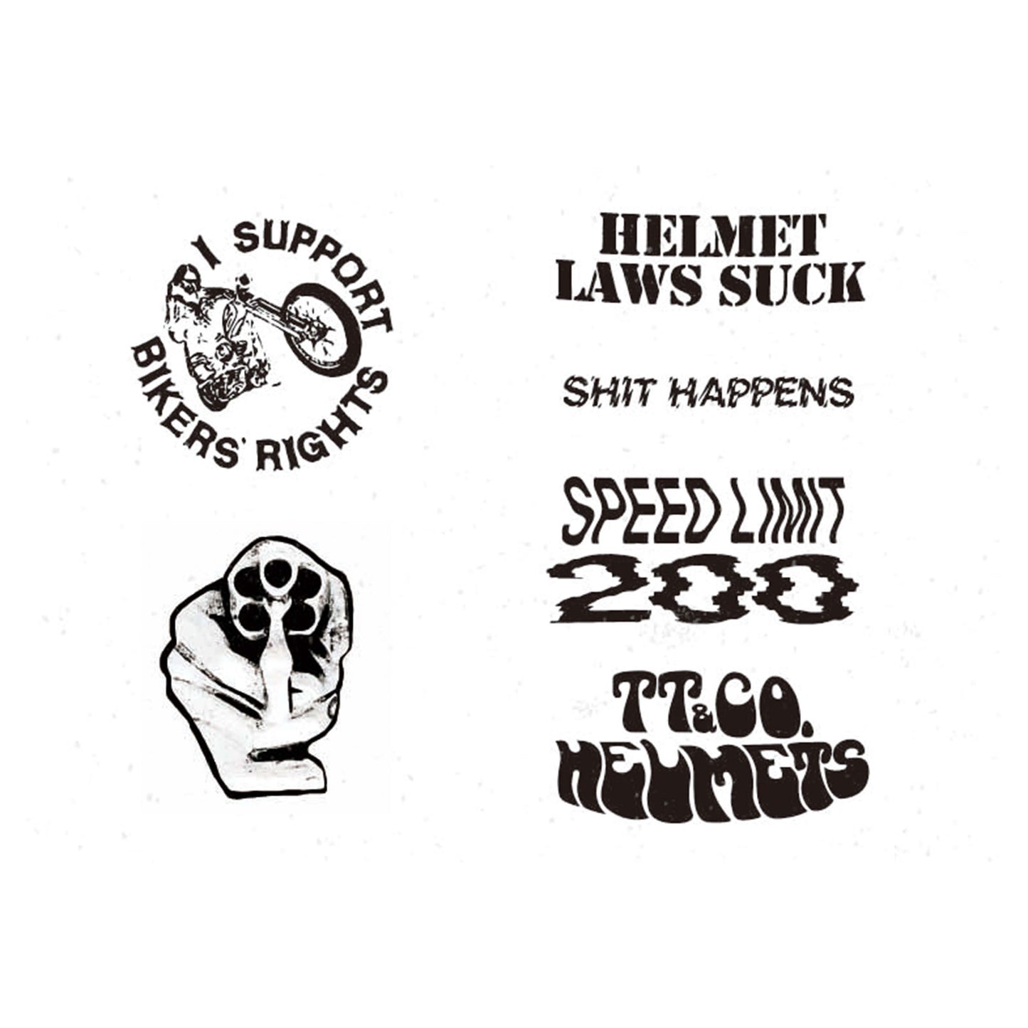 HWY X TT&CO. HELMET