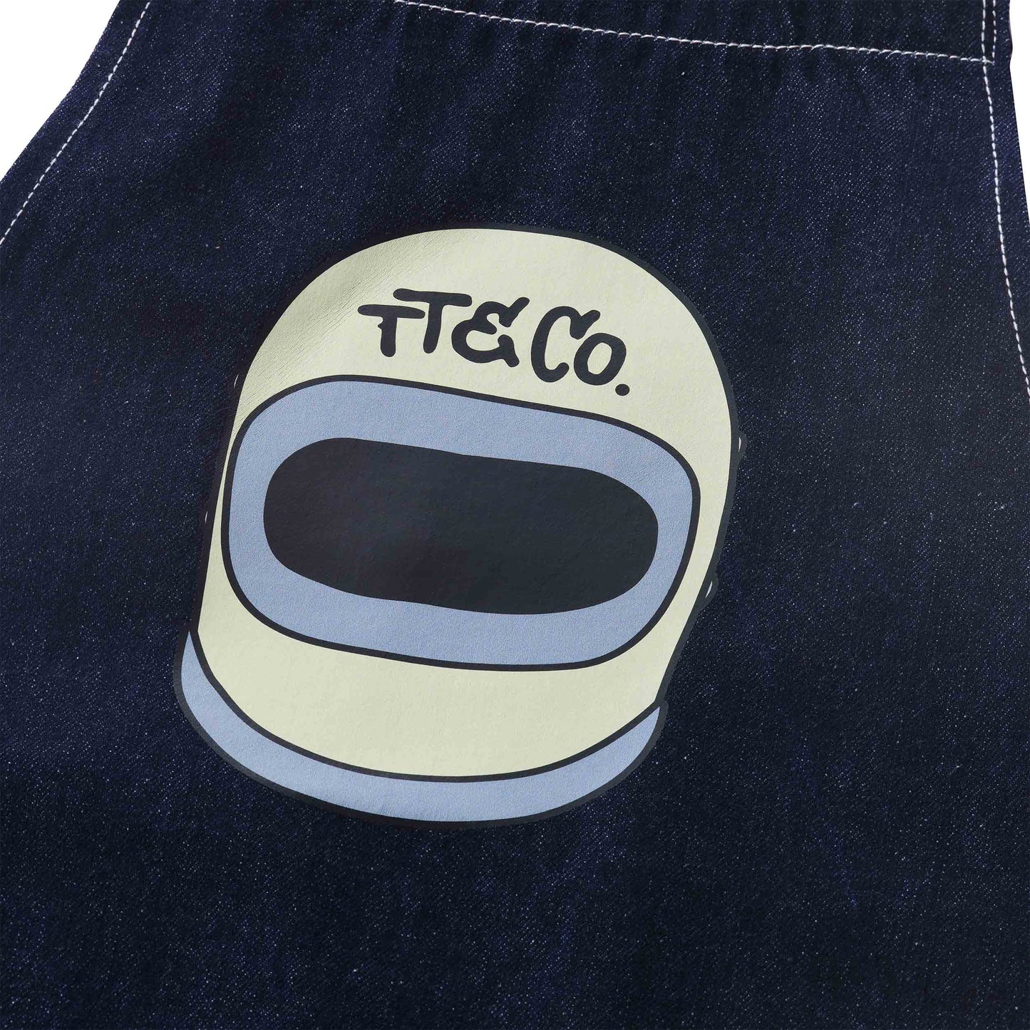 Baby Star Apron Dark Indigo
