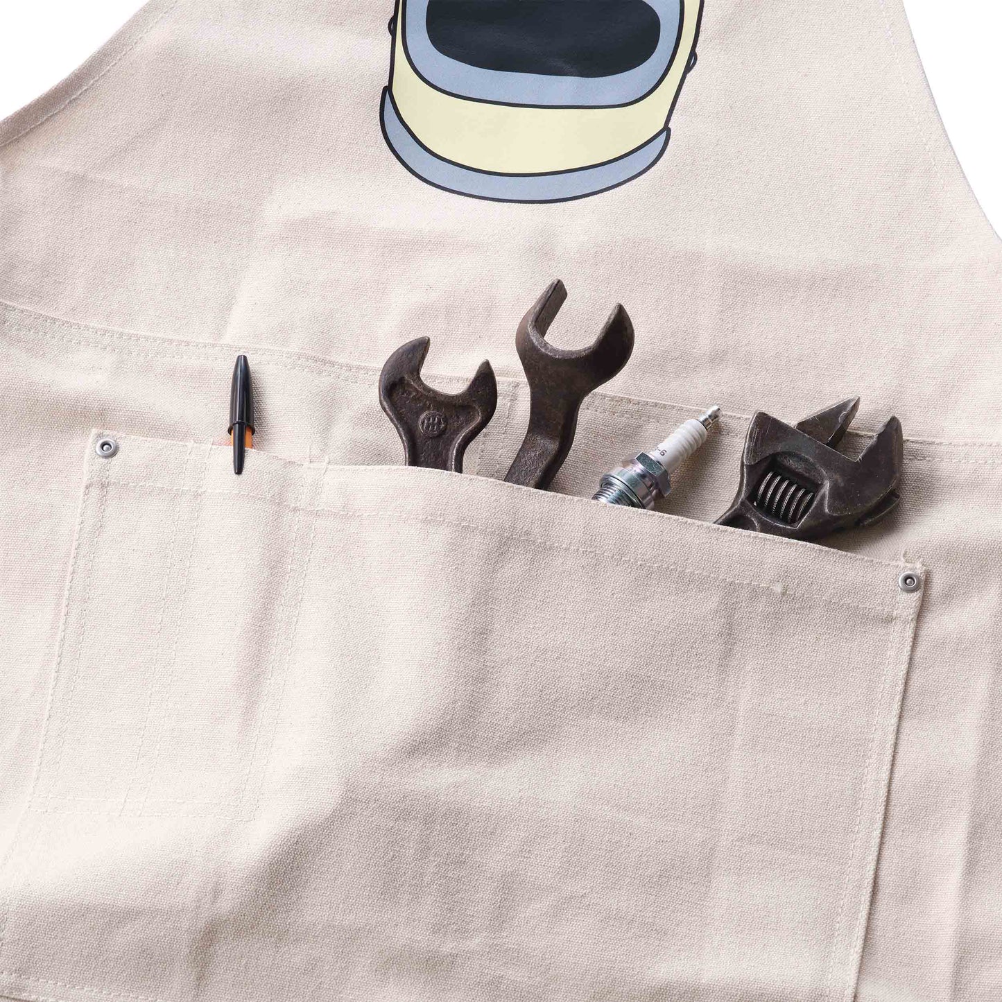 Baby Star Apron Natural