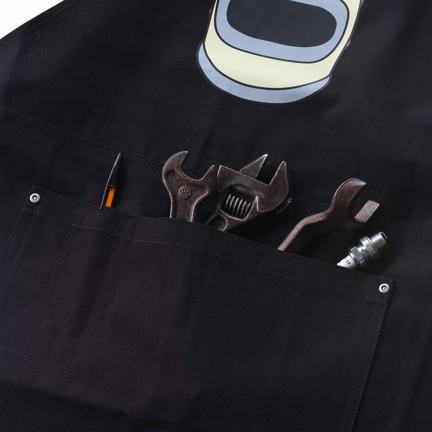 Baby Star Apron Black