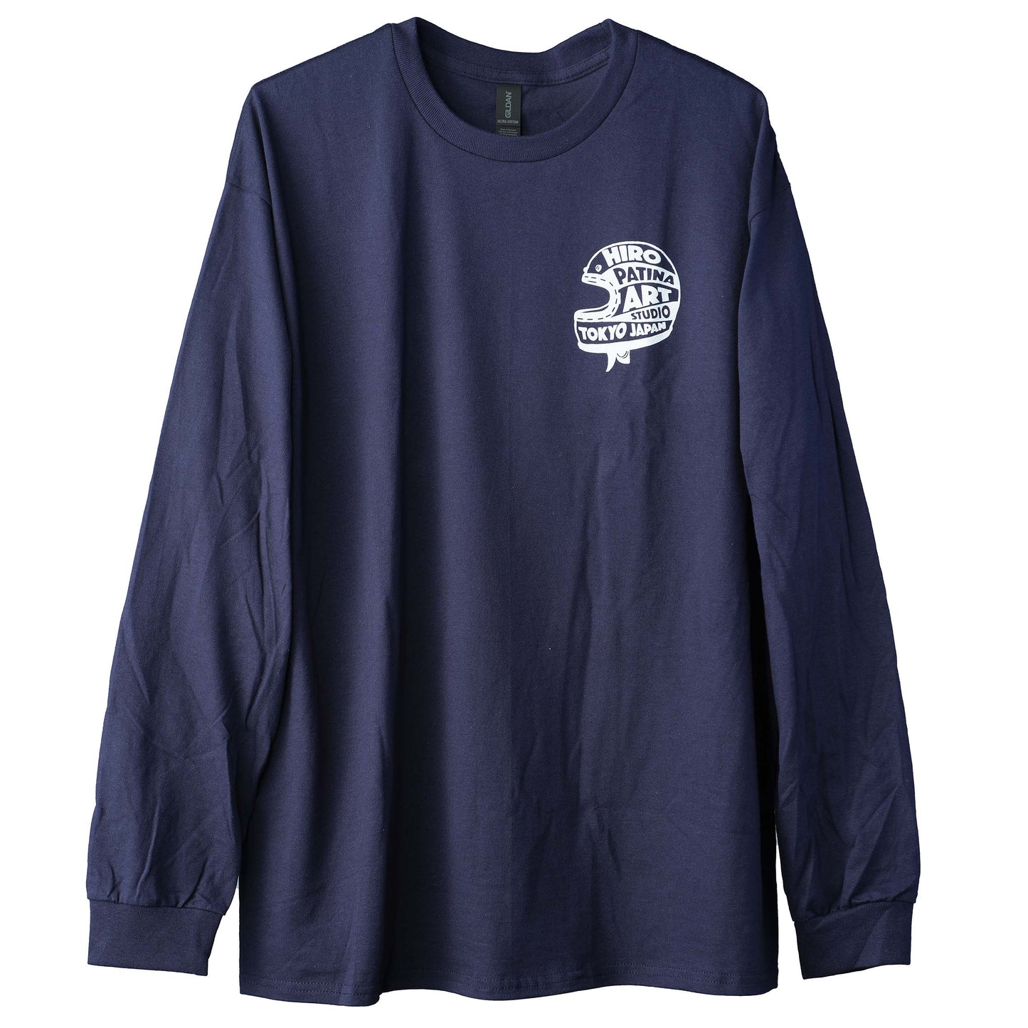 HIRO PATINA ART STUDIO L/S T-SHIRT NAVY