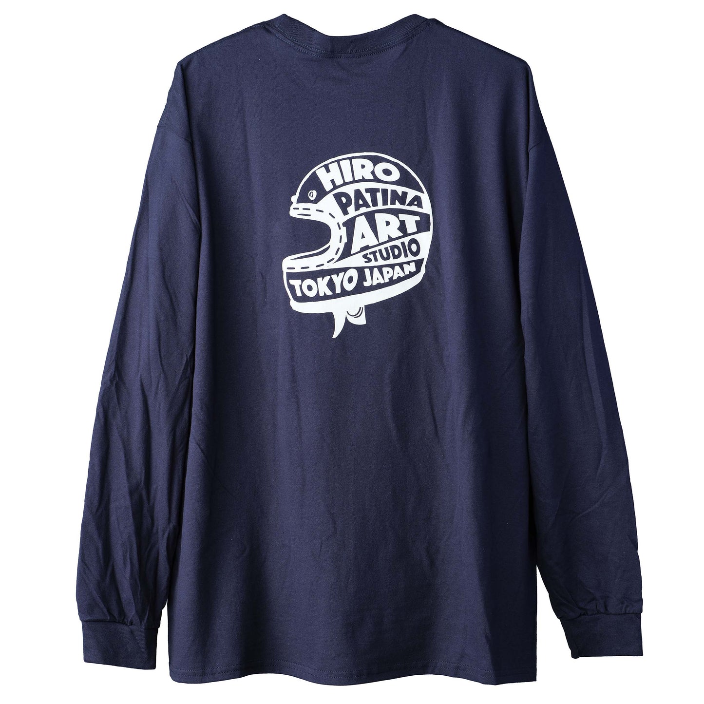 HIRO PATINA ART STUDIO L/S T-SHIRT NAVY