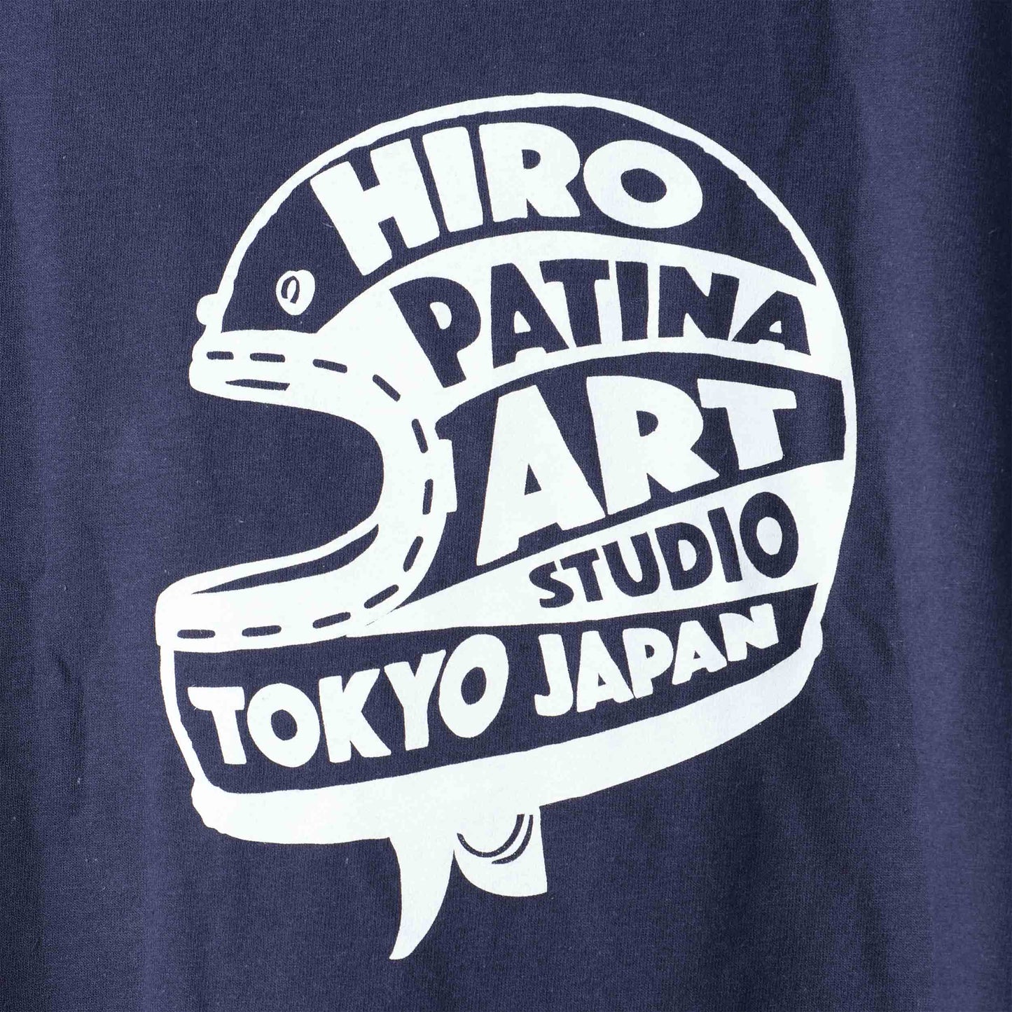 HIRO PATINA ART STUDIO L/S T-SHIRT NAVY