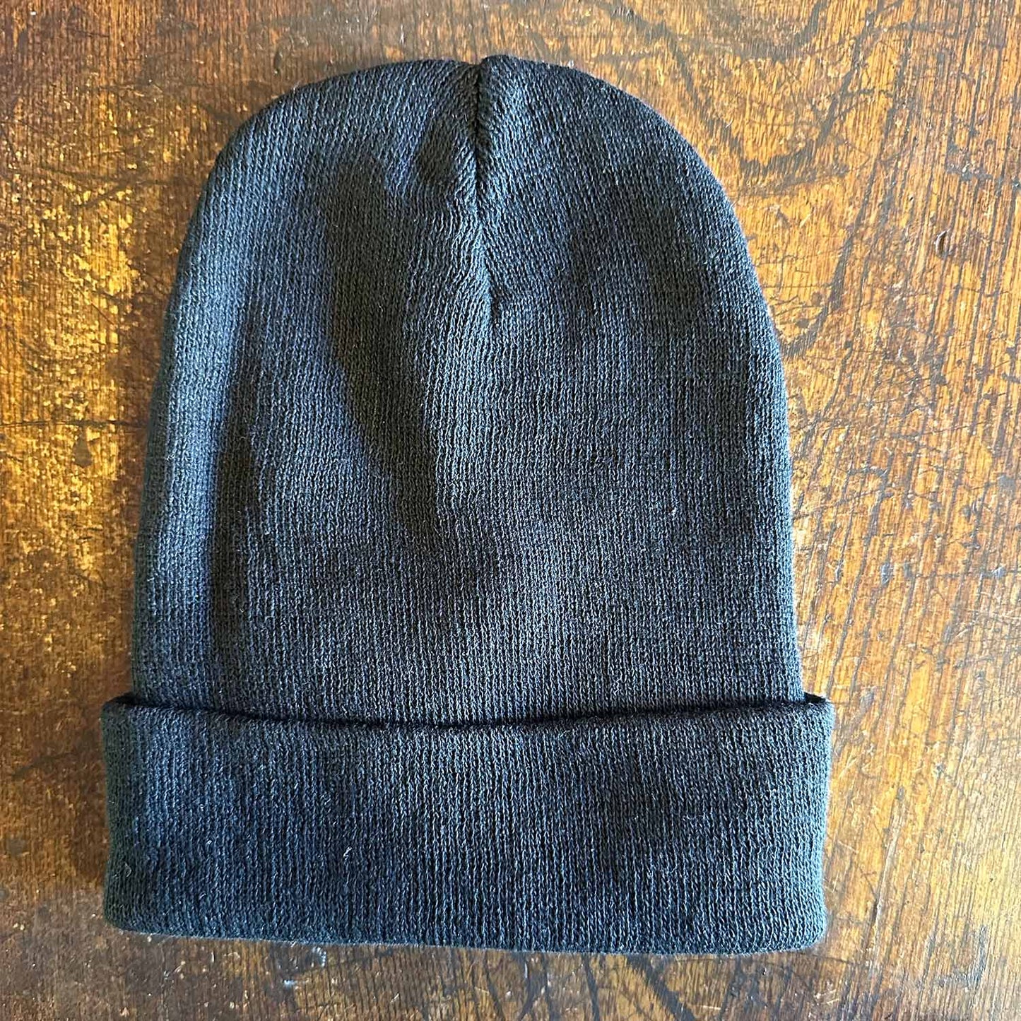 TT&CO. KNIT CAP ORANGE LOGO