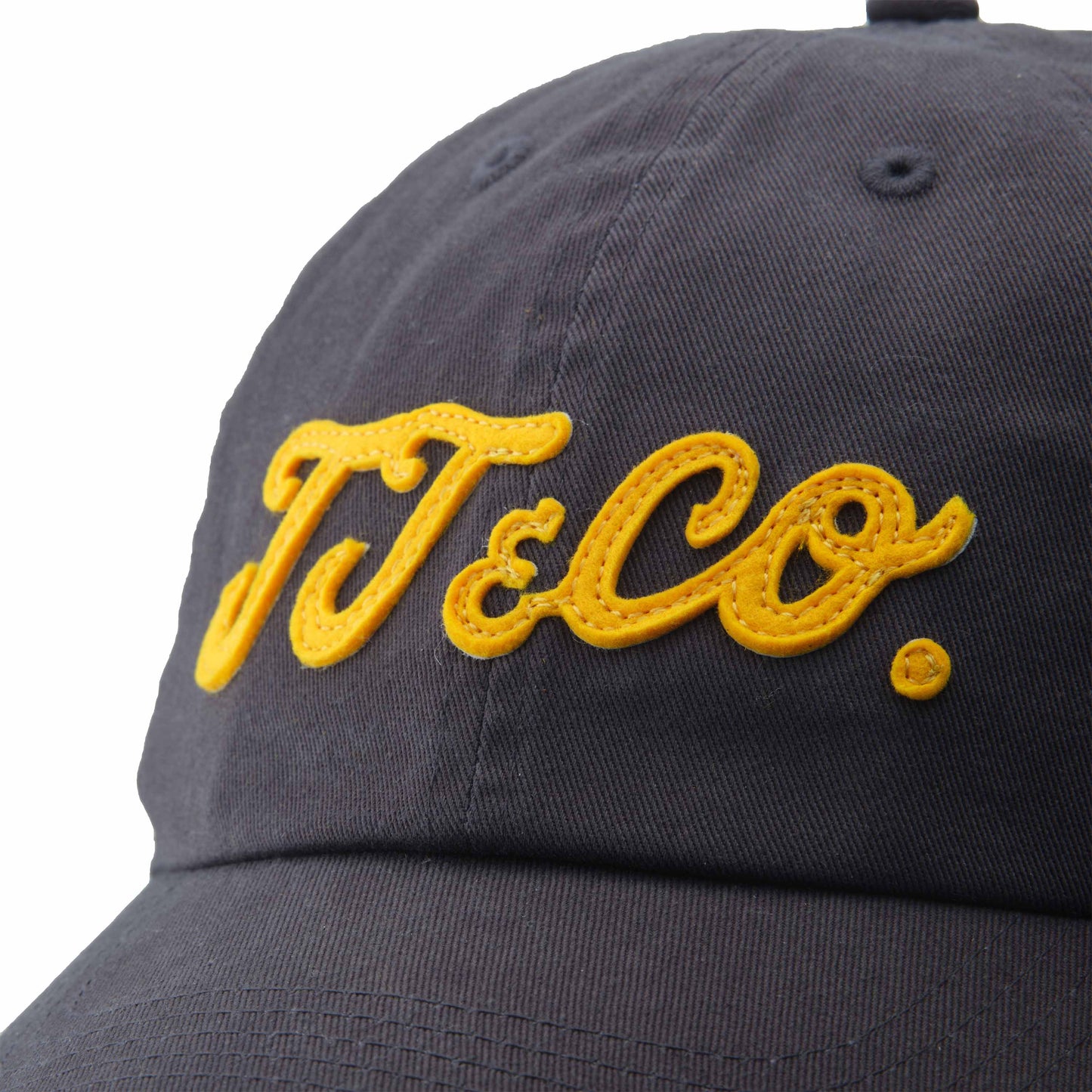 TT&CO. CAP GRAY ORANGE LOGO