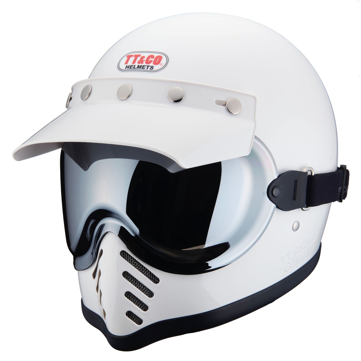 SMOKE MIRROR GOGGLES FOR MOTOMOTO3 SG/DOT
