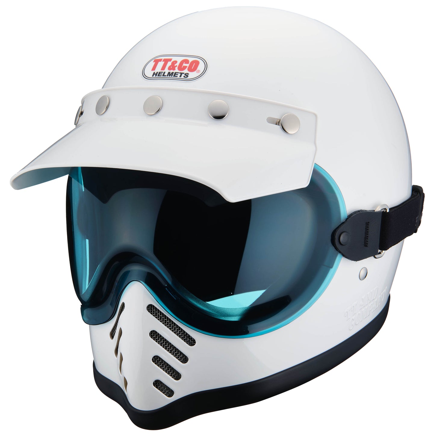 EMERALD BLUE GOGGLES FOR MOTOMOTO3 SG/DOT