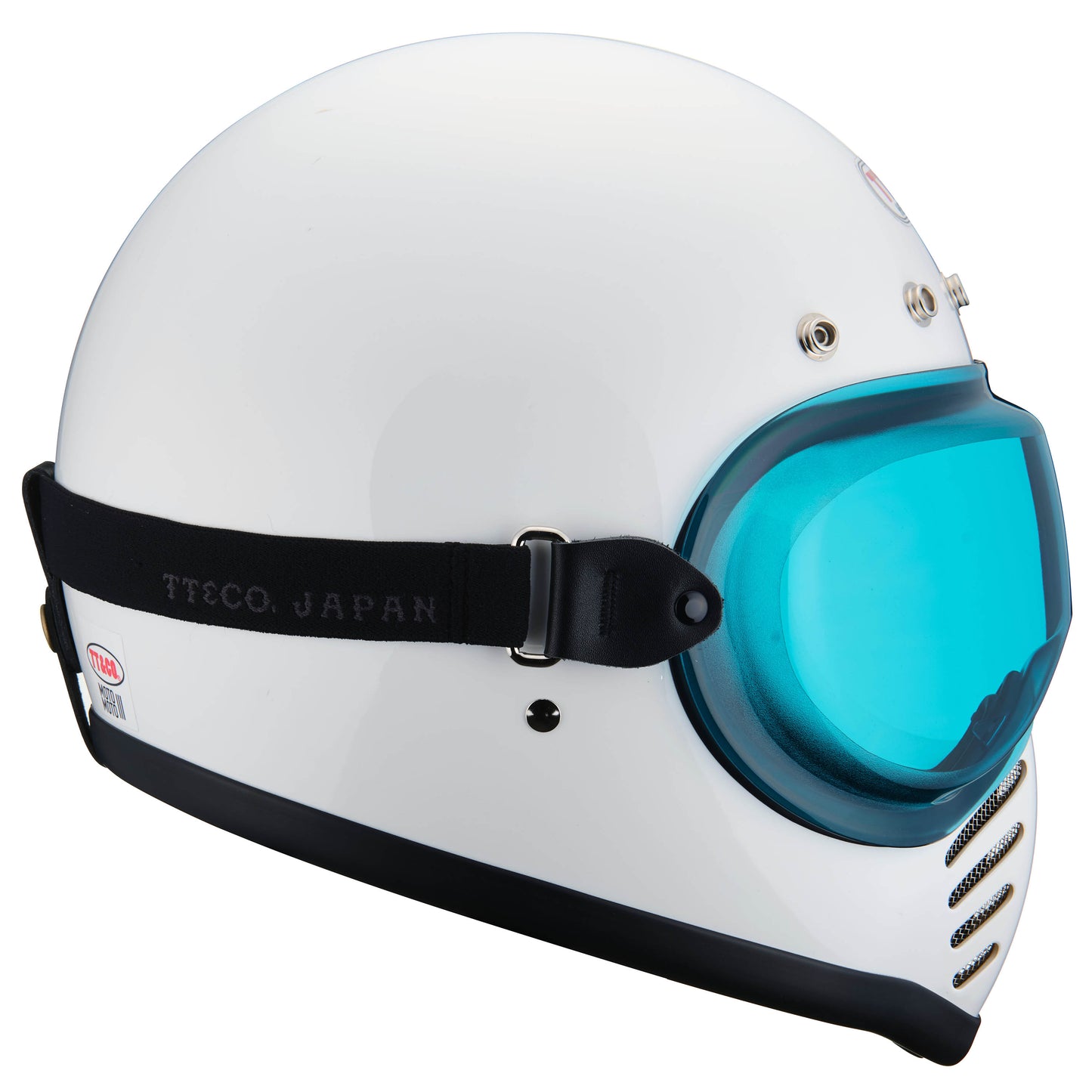 EMERALD BLUE GOGGLES FOR MOTOMOTO3 SG/DOT