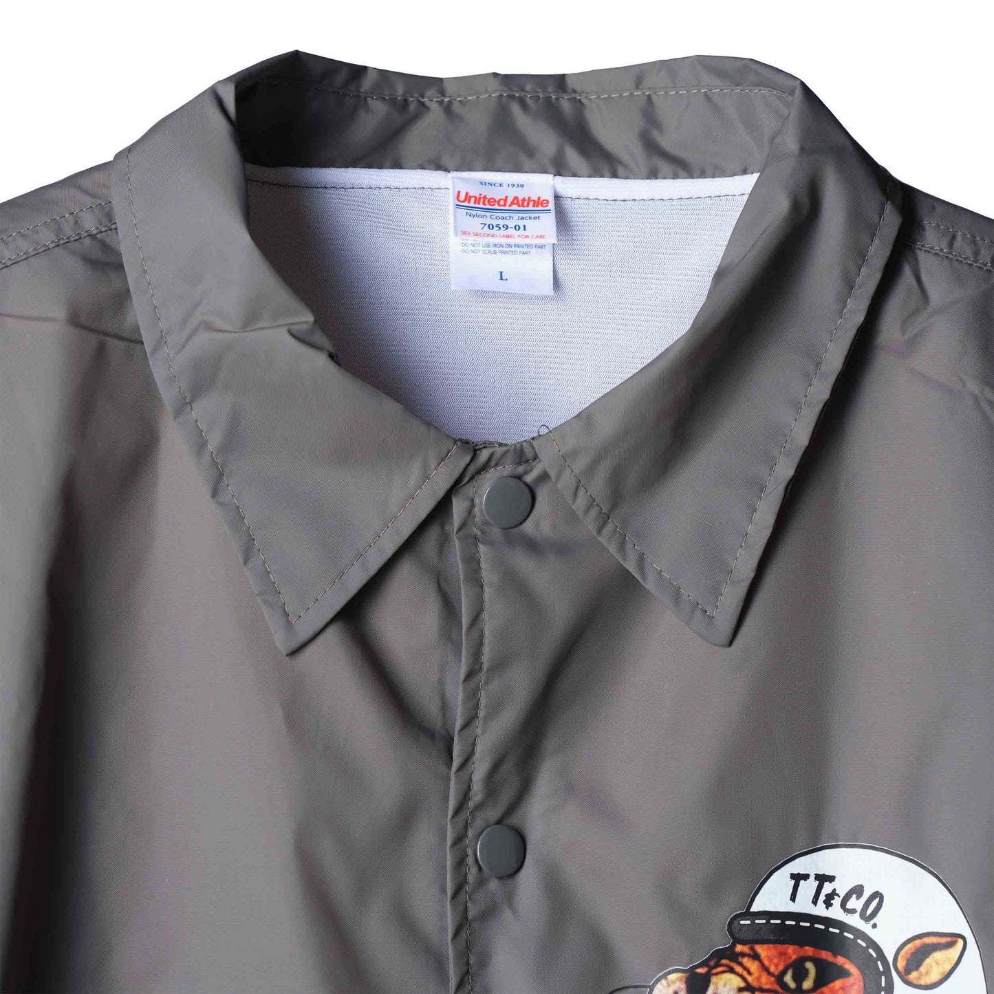 COACH JACKET 02 Cement