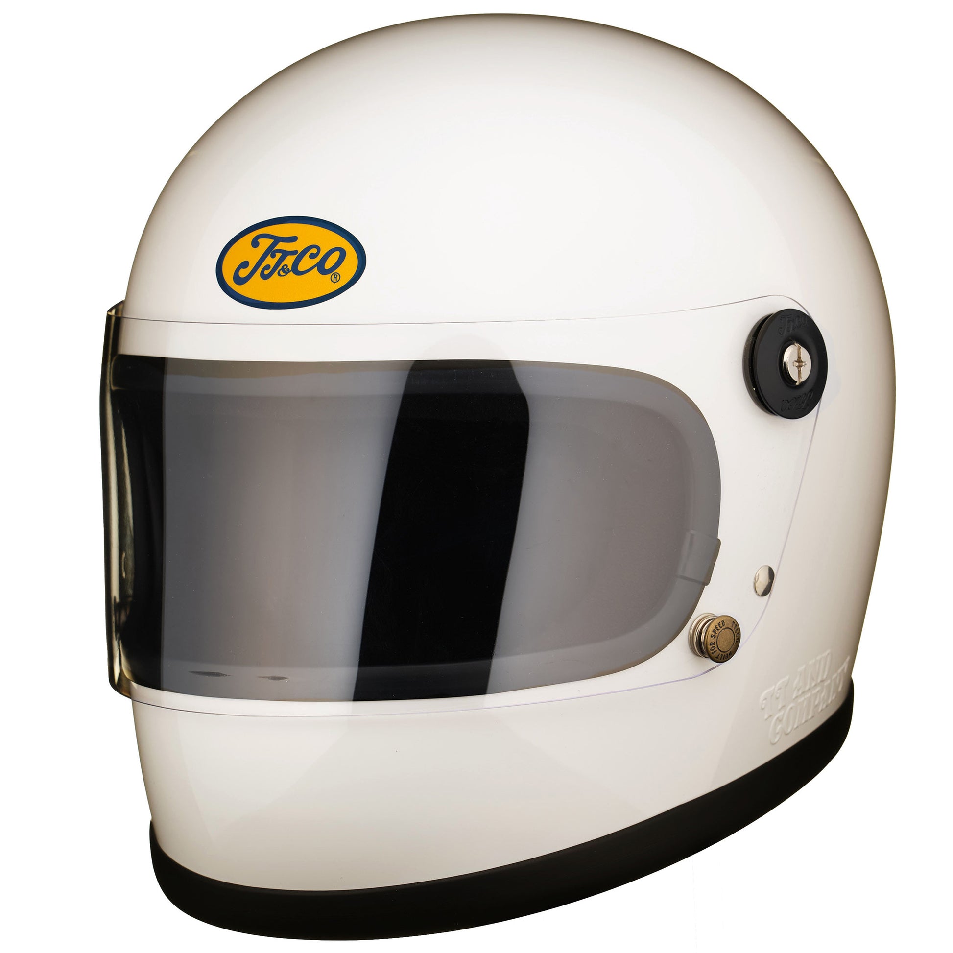 TT&CO. STAR SG/DOT STANDARD WHITE Shield included left diagonal