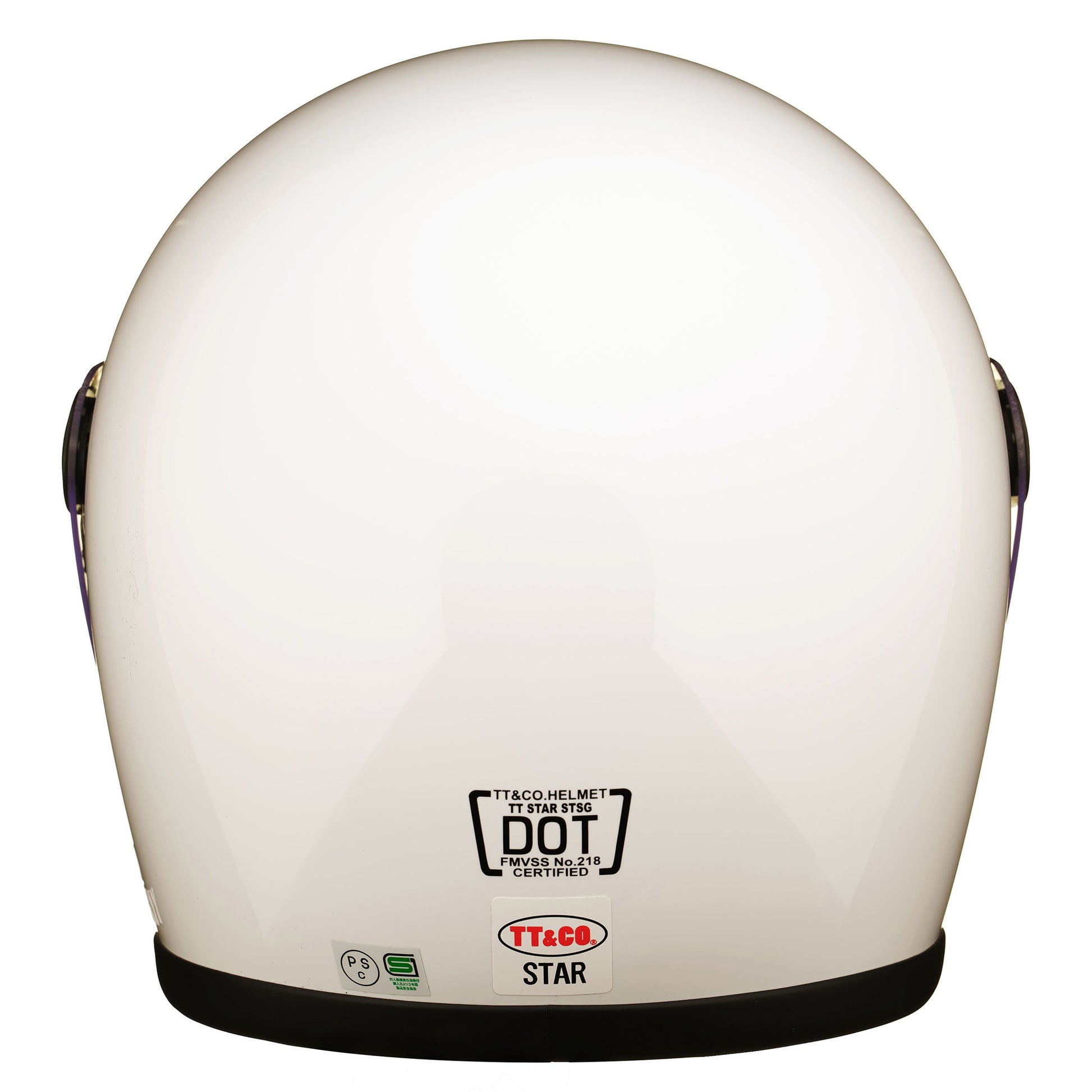 TT&CO. STAR SG/DOT STANDARD WHITE Shield included back