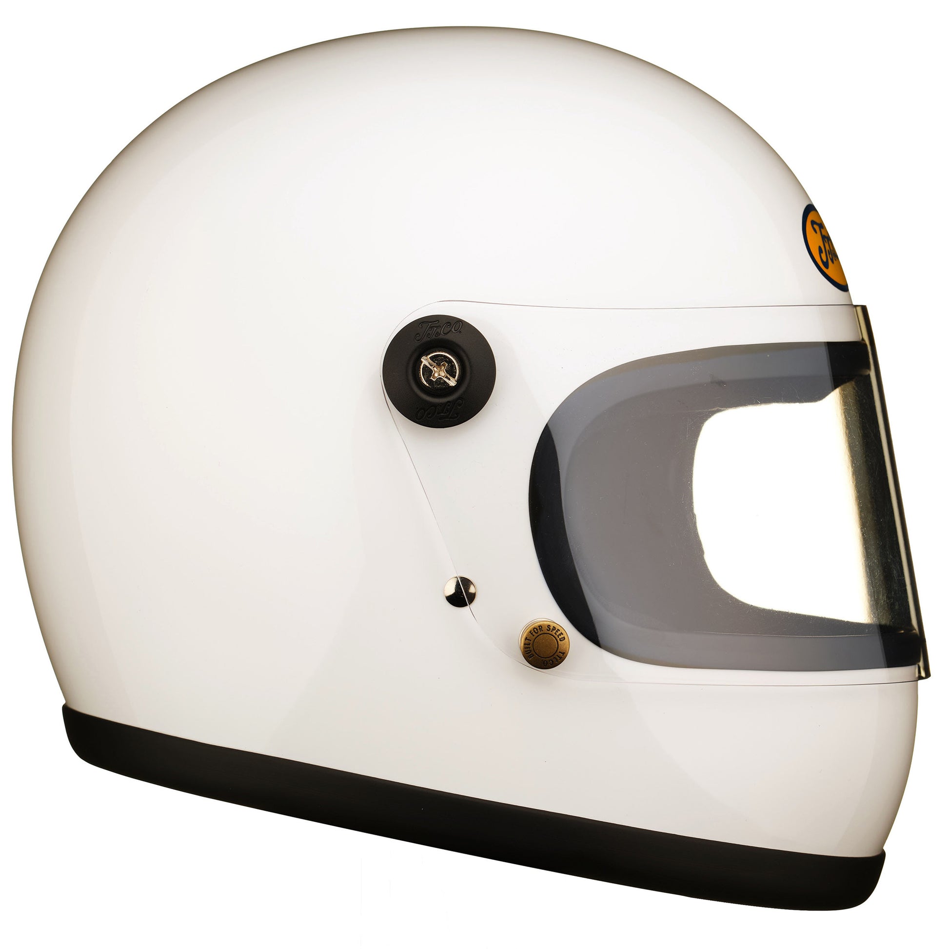 TT&CO. STAR SG/DOT STANDARD WHITE Shield included right side