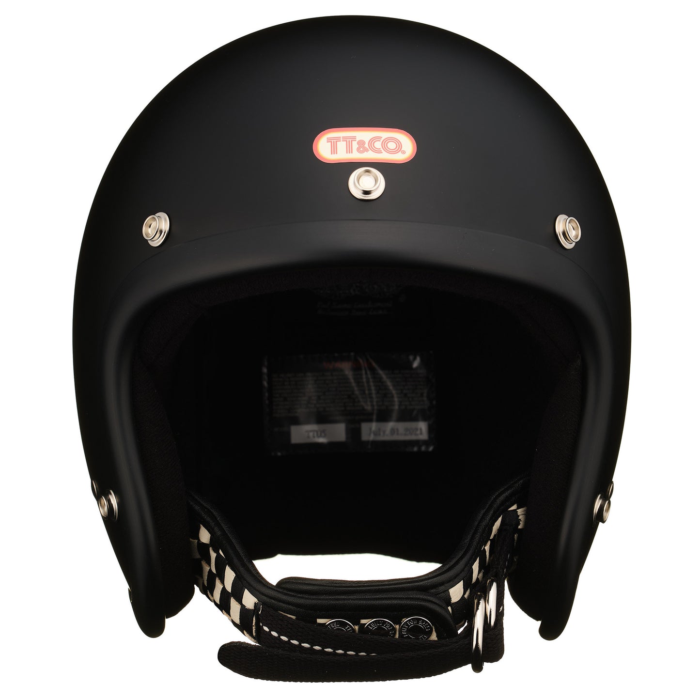 DOT SUPER MAGNUM DOUBLE STRAP BLACK CHECKER MATT BLACK