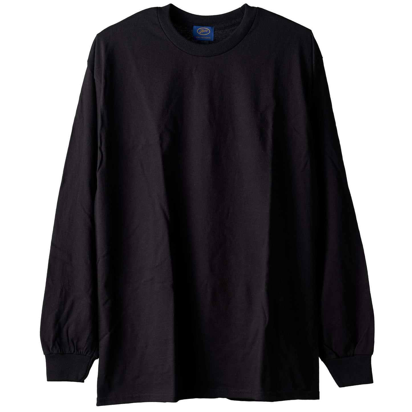 PANCHO1 L/S T-SHIRT BLACK