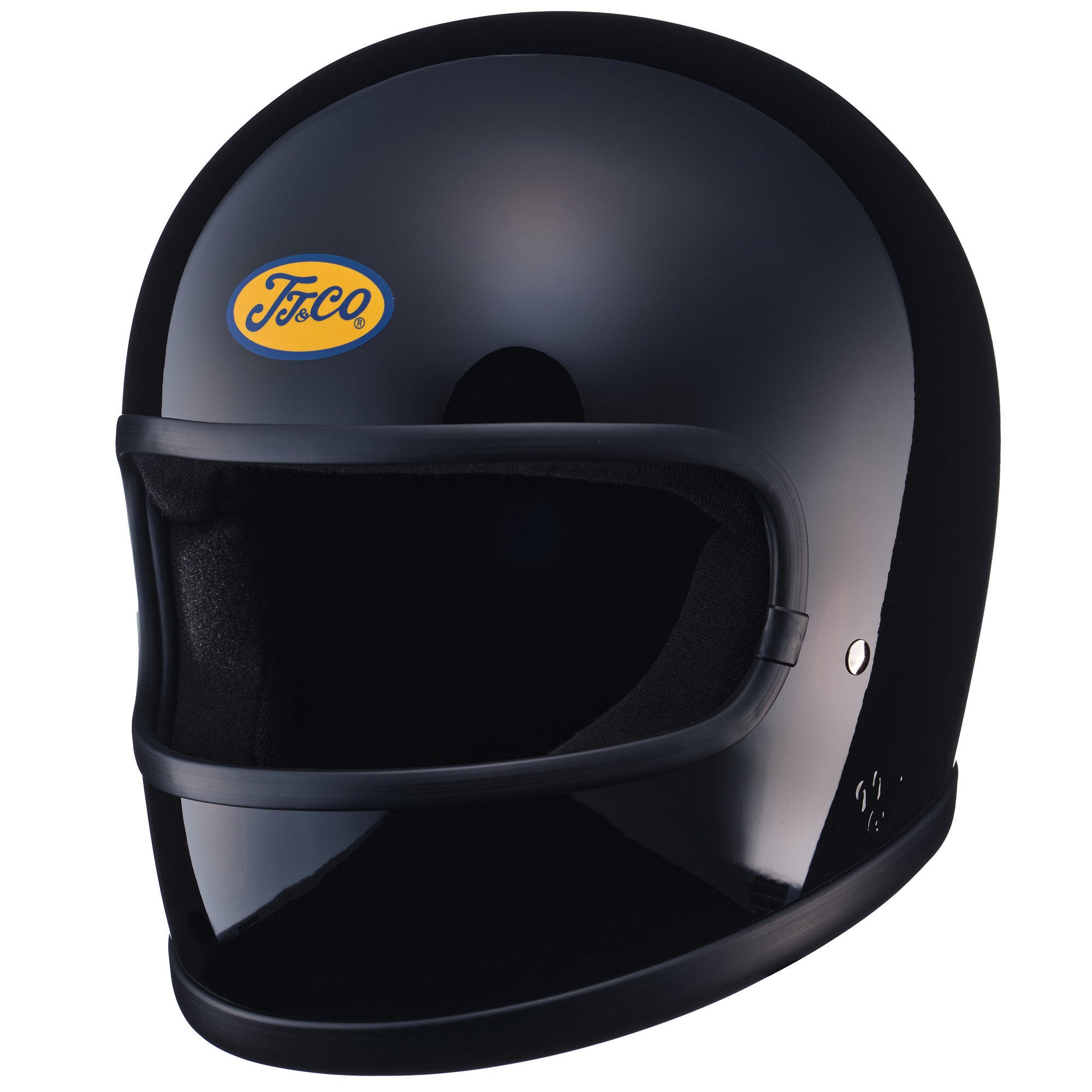 TT&CO. STAR SG/DOT STANDARD BLACK Shield not included SMALL FULL FACE  MOTORCYCLE HELMET JAPANESE / DOT STANDARD – TT AND CO GLOBAL