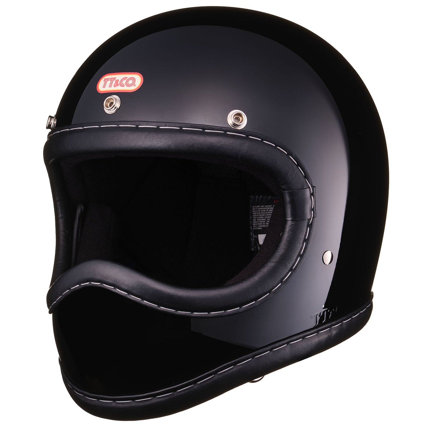 DOT TOECUTTER GENUINE LEATHER TRIM BLACK LEATHER BLACK