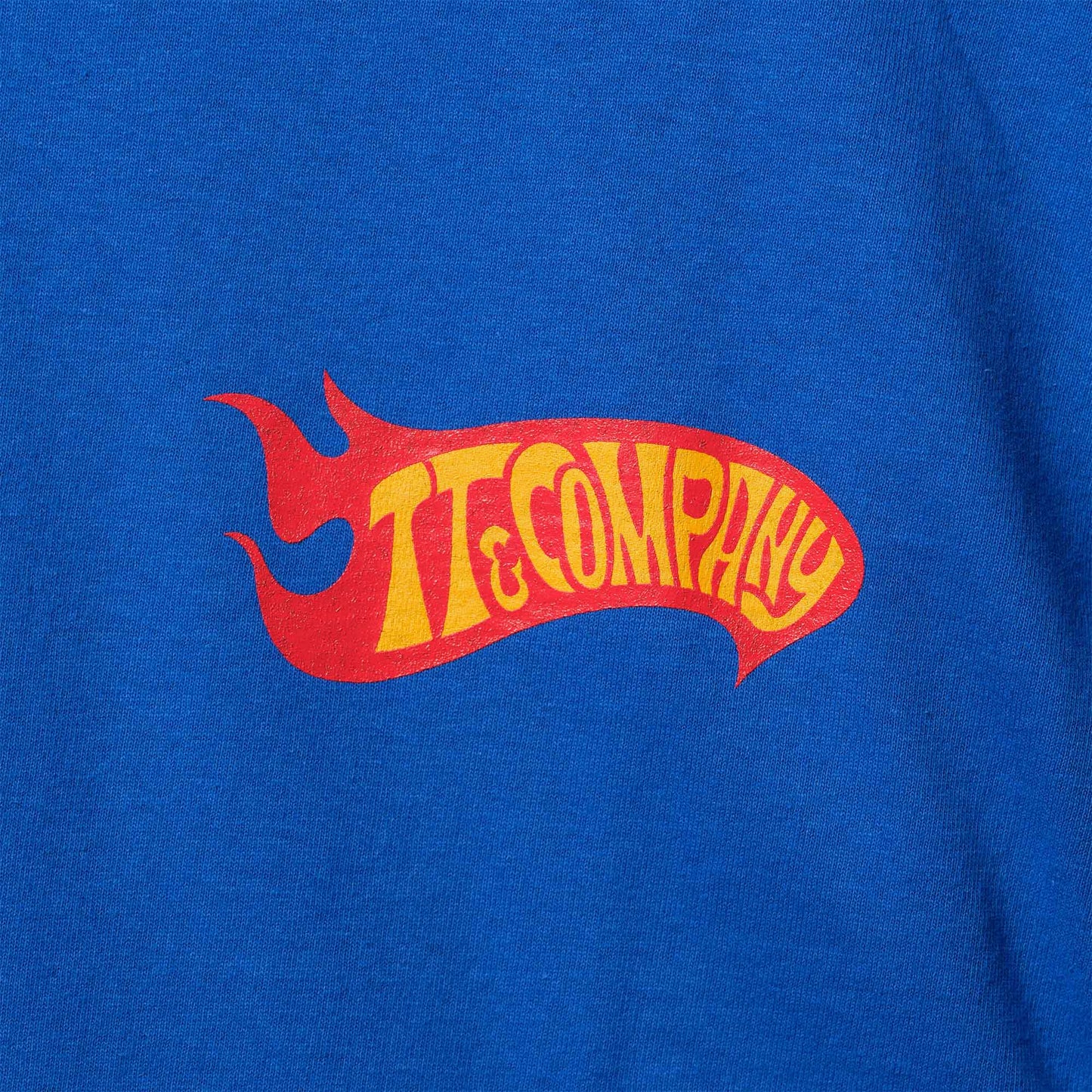FIRE L/S T-SHIRT ROYAL BLUE