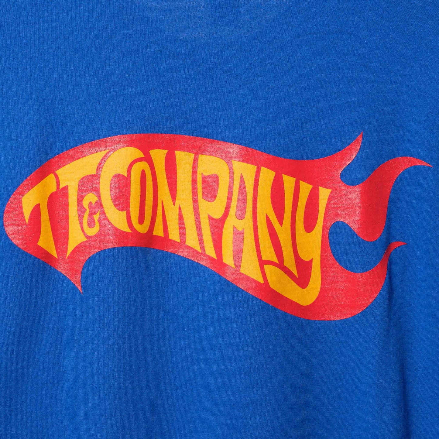 FIRE L/S T-SHIRT ROYAL BLUE