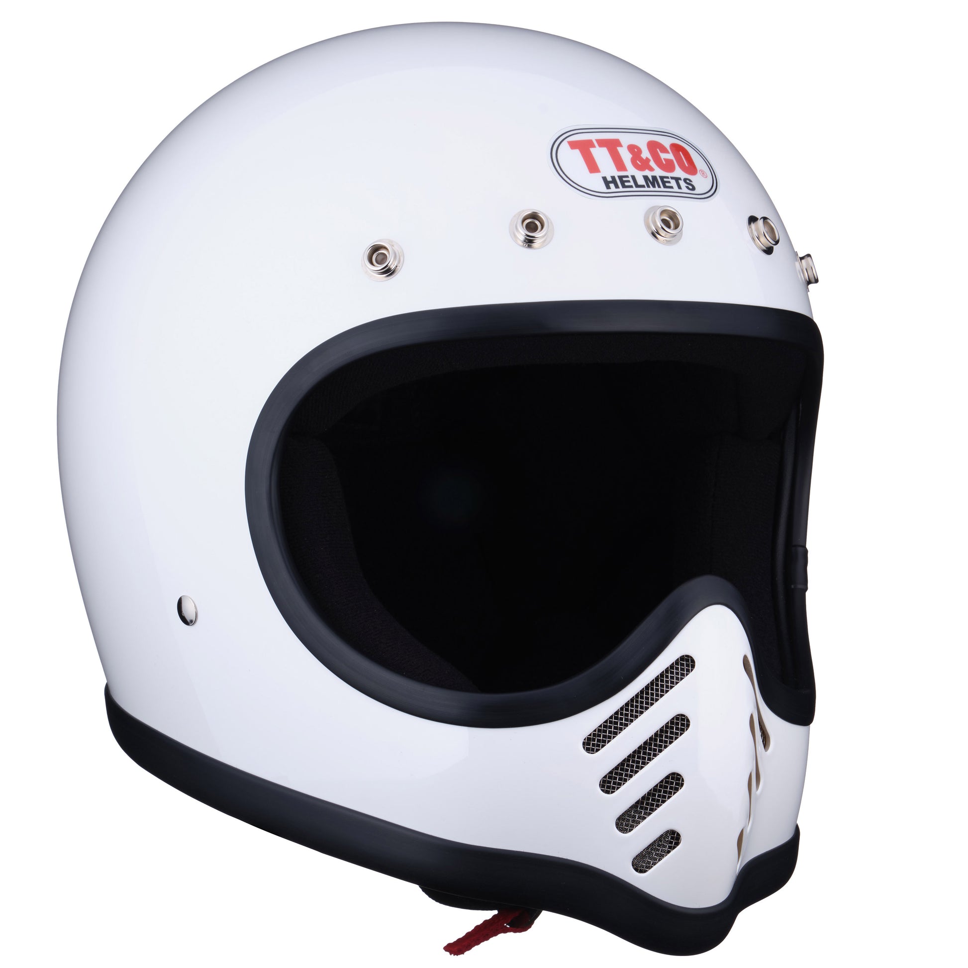 TT&CO. MOTOMOTO3 SG/DOT STANDARD WHITE right diagonal