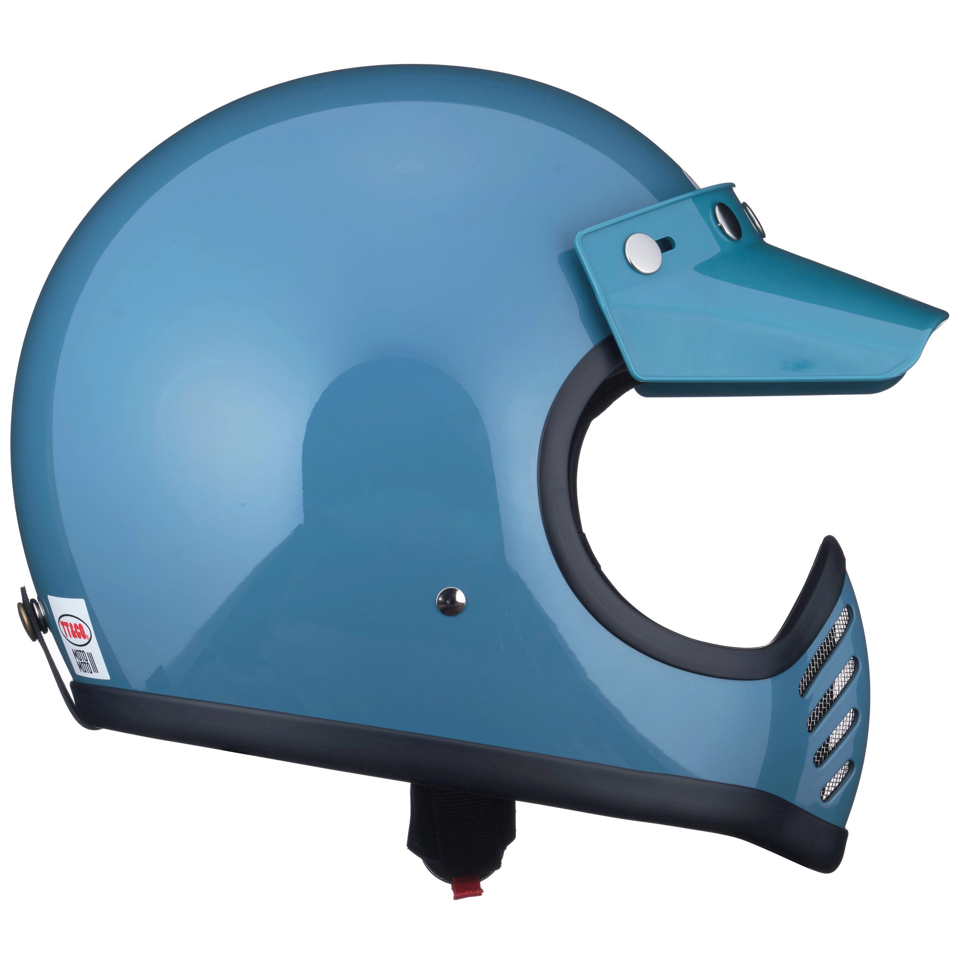 TT&CO. MOTOMOTO3 SG/DOT STANDARD CLASSIC BLUE right side