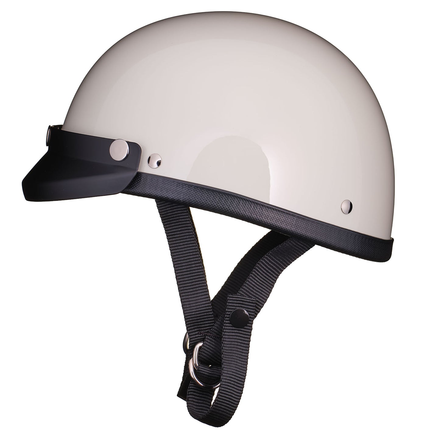 EAGLE ROAD IVORY WITH MINI VISOR MATT BLACK