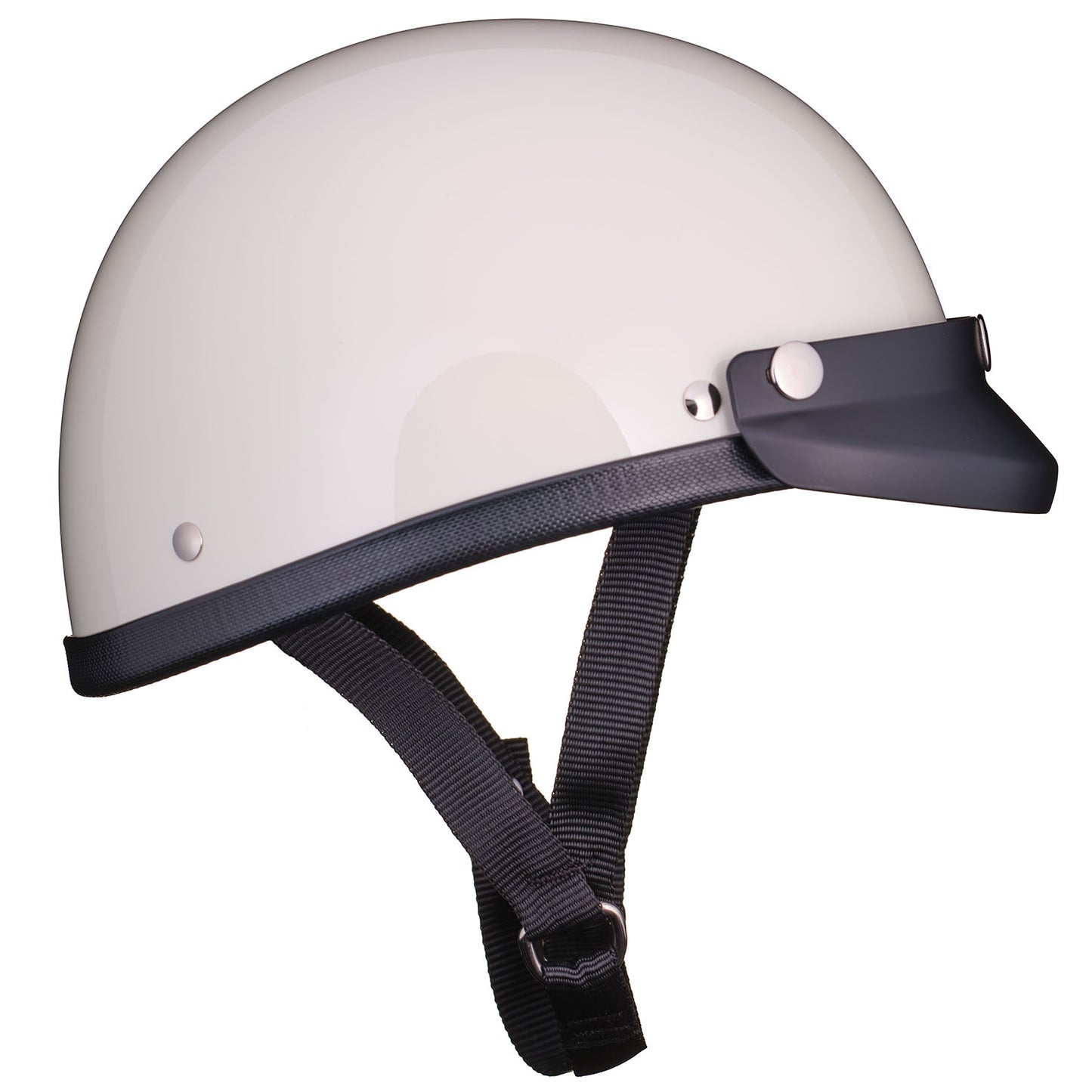 EAGLE ROAD IVORY WITH MINI VISOR MATT BLACK
