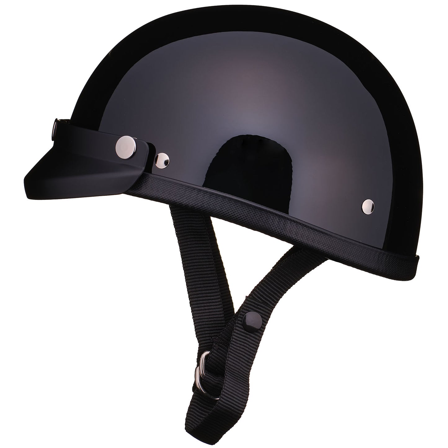 EAGLE ROAD BLACK WITH MINI VISOR MATT BLACK