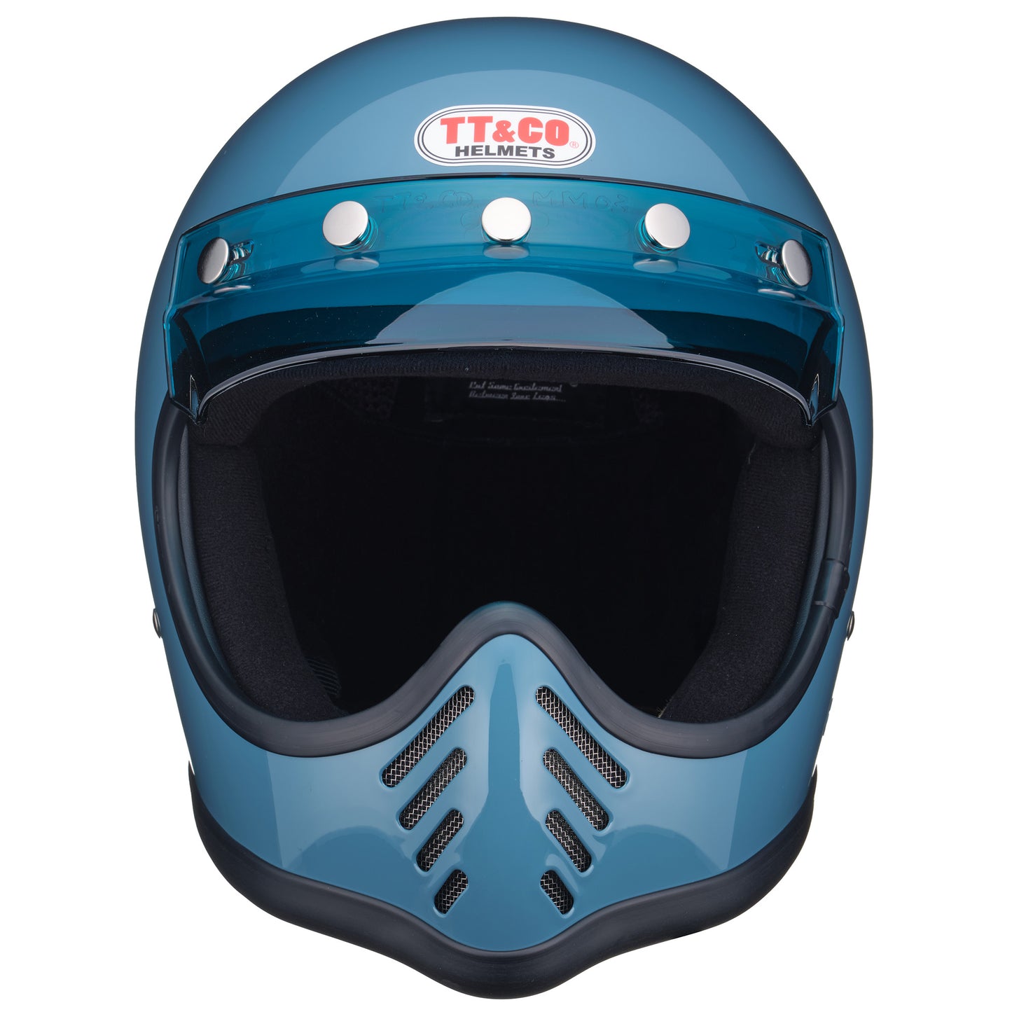 MOTOMOTO3VISOR EMERALD BLUE