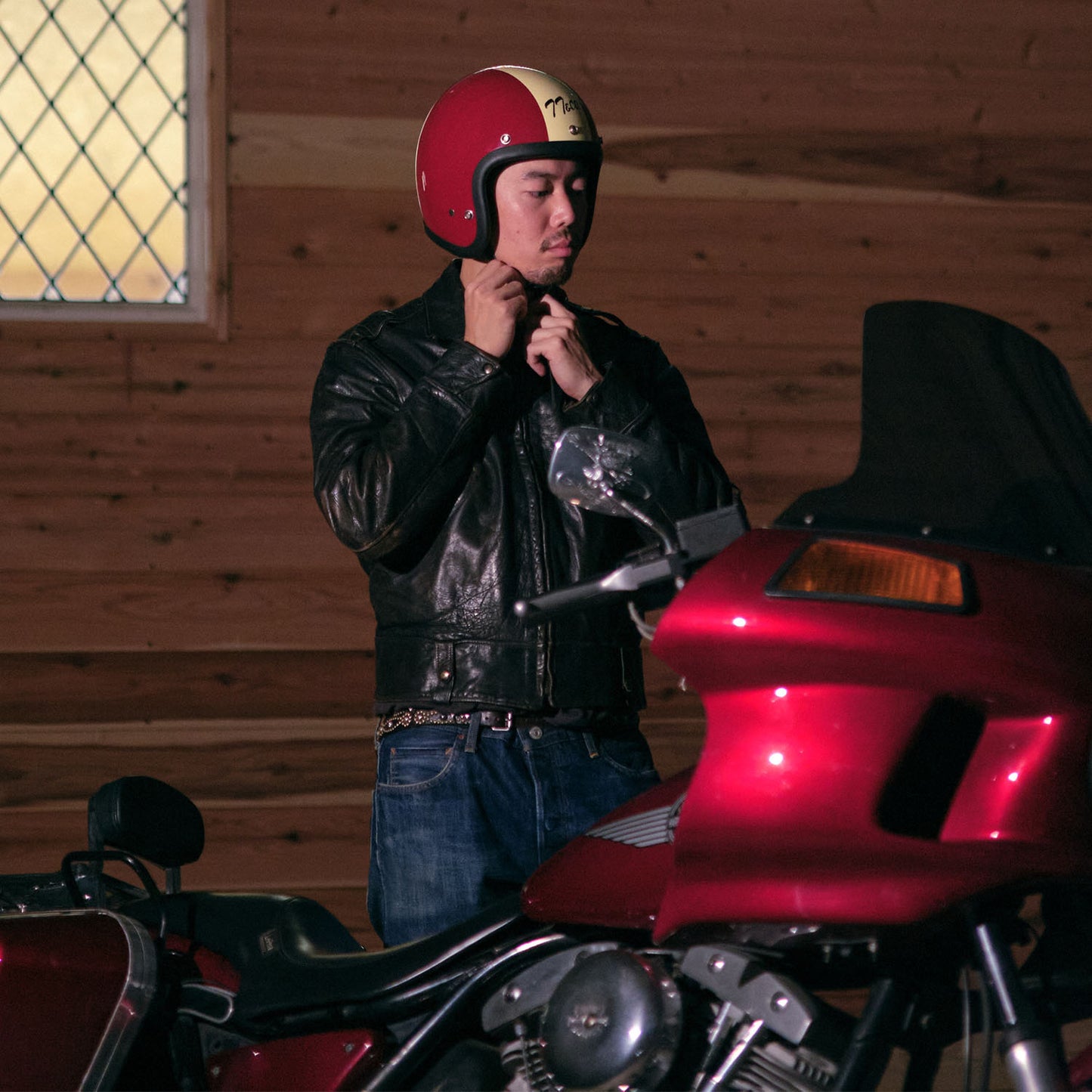 DOT SUPER MAGNUM MAGNUM RACER RED