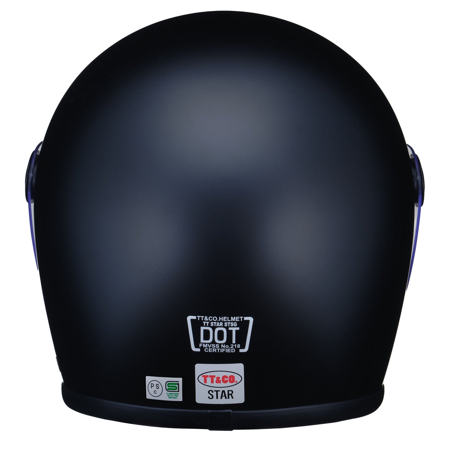 STAR SG/DOT STANDARD MATT BLACK Shield included