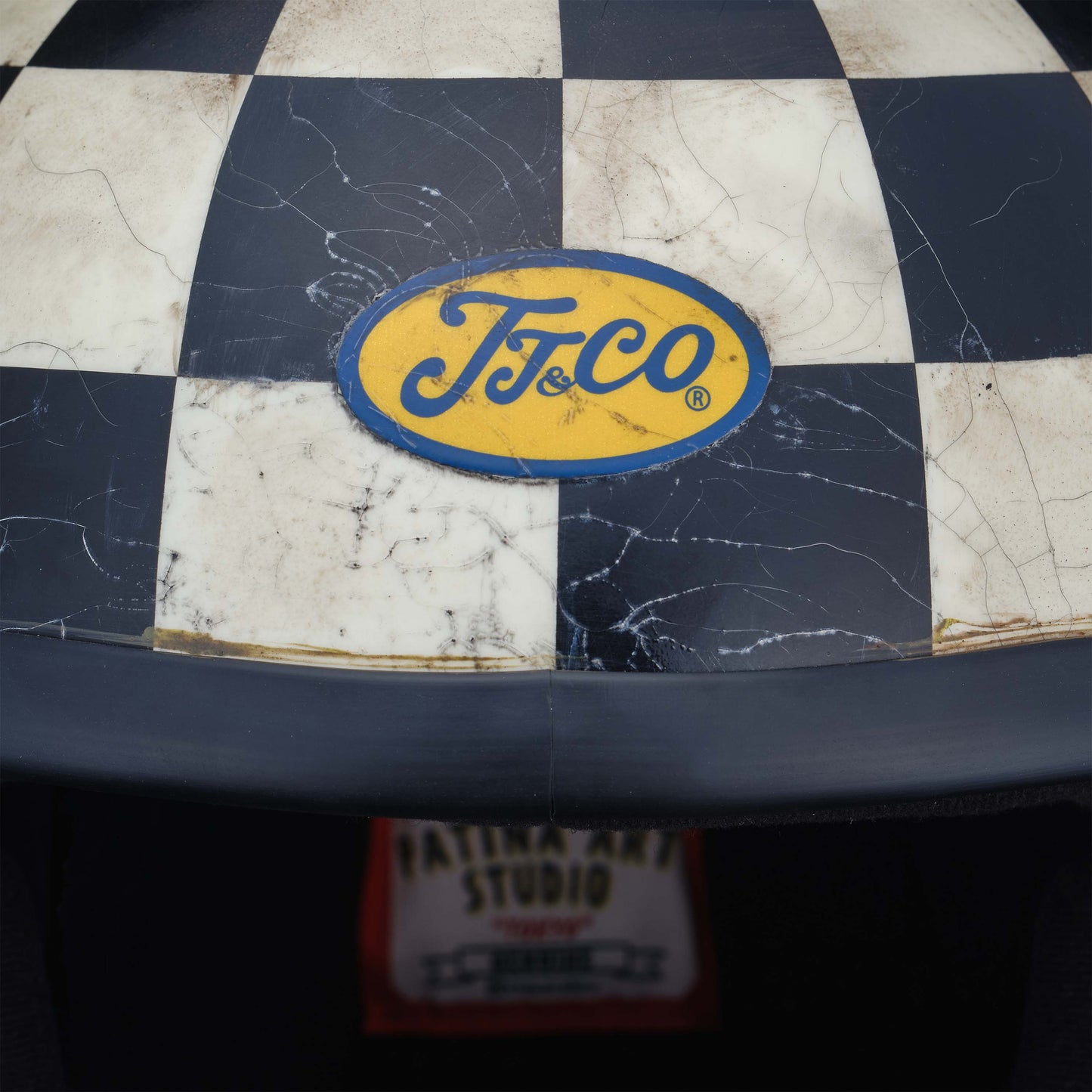 The Real Crack in Paint HIRO PATINA ART STUDIO ONLY ONE No.067