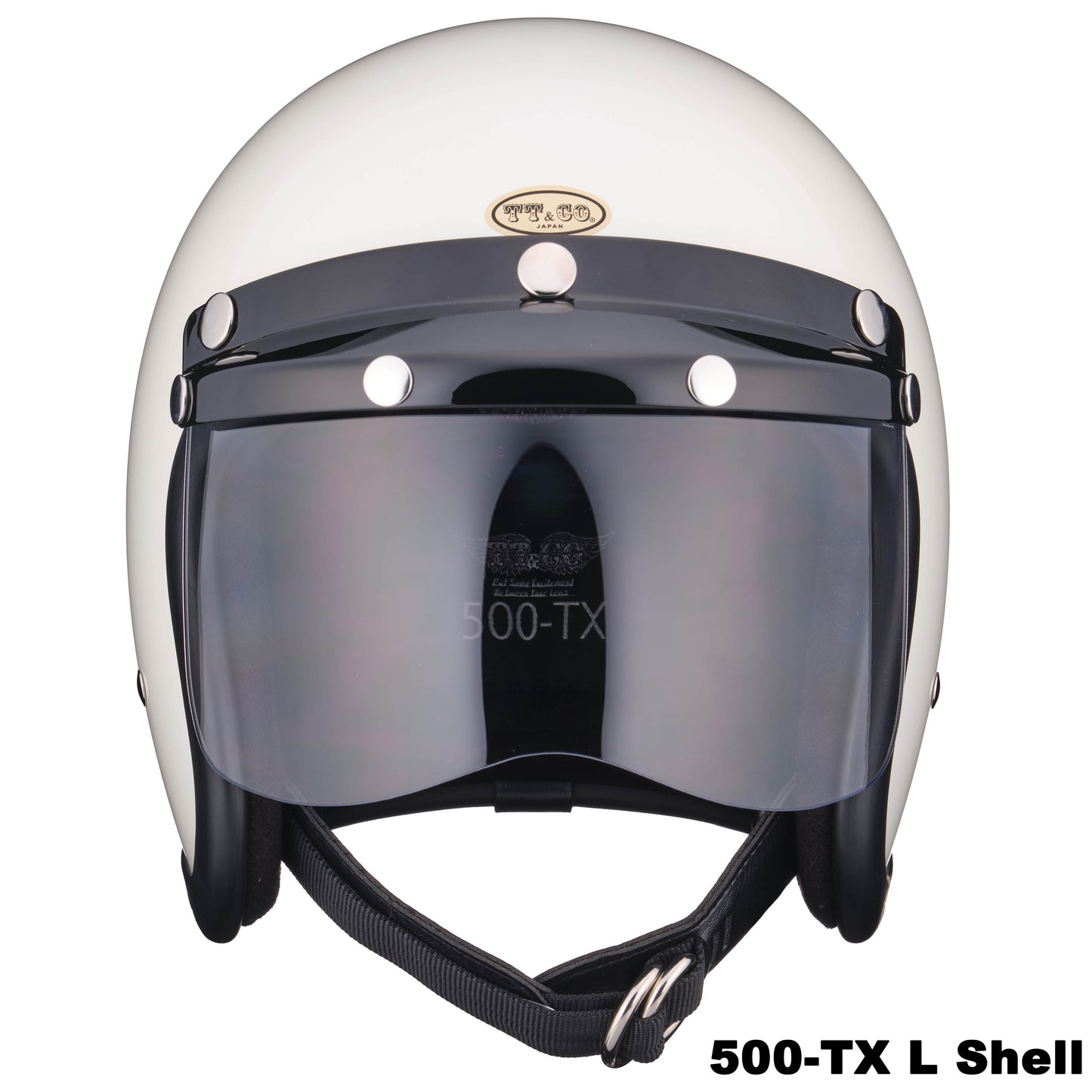MINI VISOR BLACK WITH CLEAR SHIELD