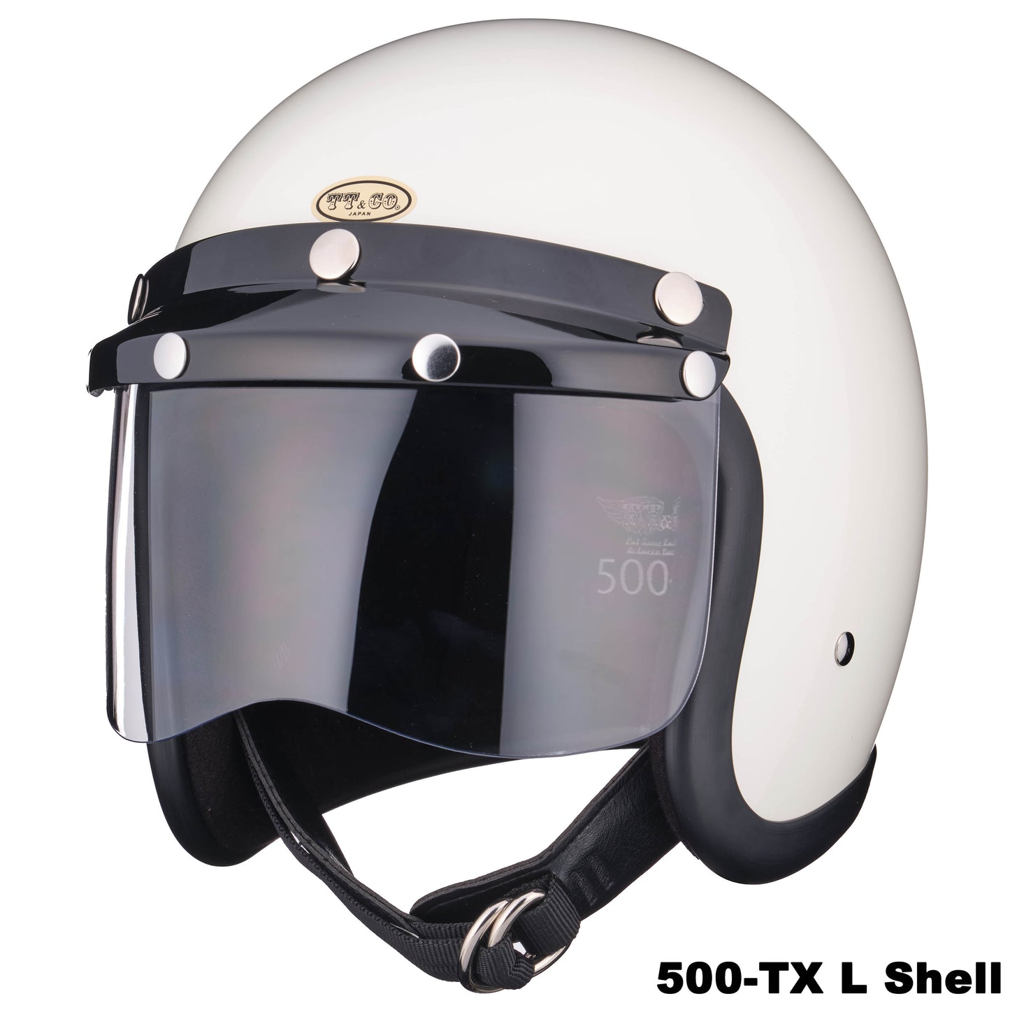MINI VISOR BLACK WITH CLEAR SHIELD