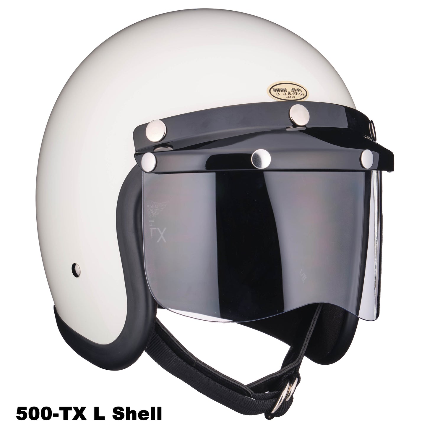 MINI VISOR BLACK WITH CLEAR SHIELD