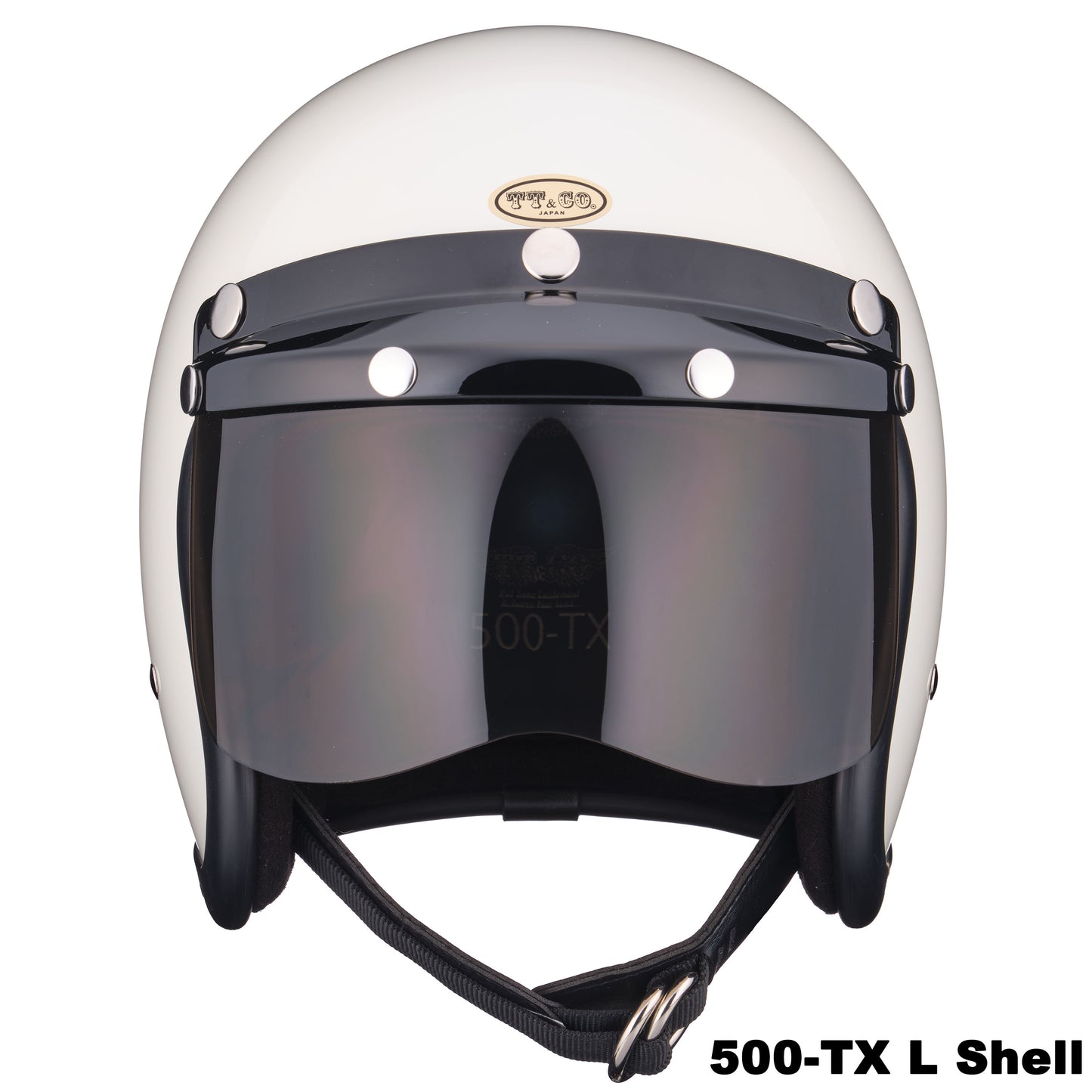 MINI VISOR BLACK WITH LIGHT SMOKE SHIELD