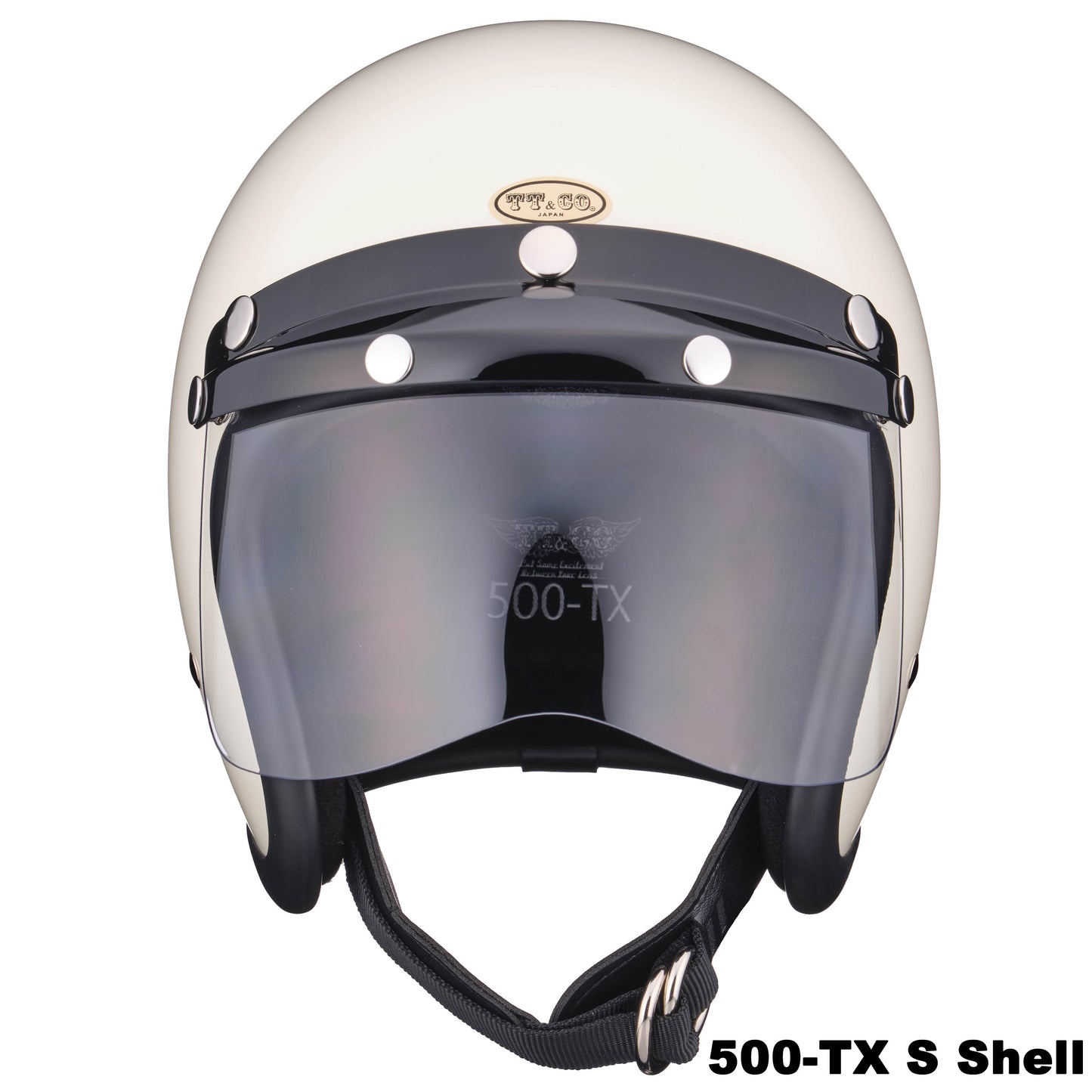 MINI VISOR BLACK WITH CLEAR SHIELD