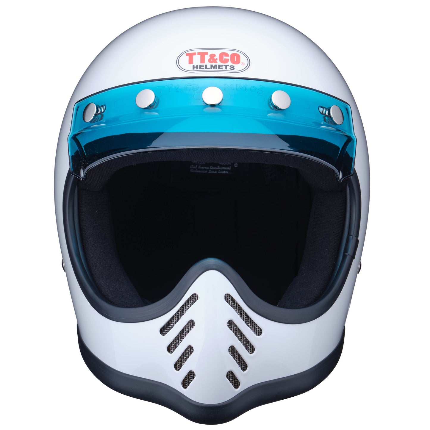 MOTOMOTO3VISOR EMERALD BLUE