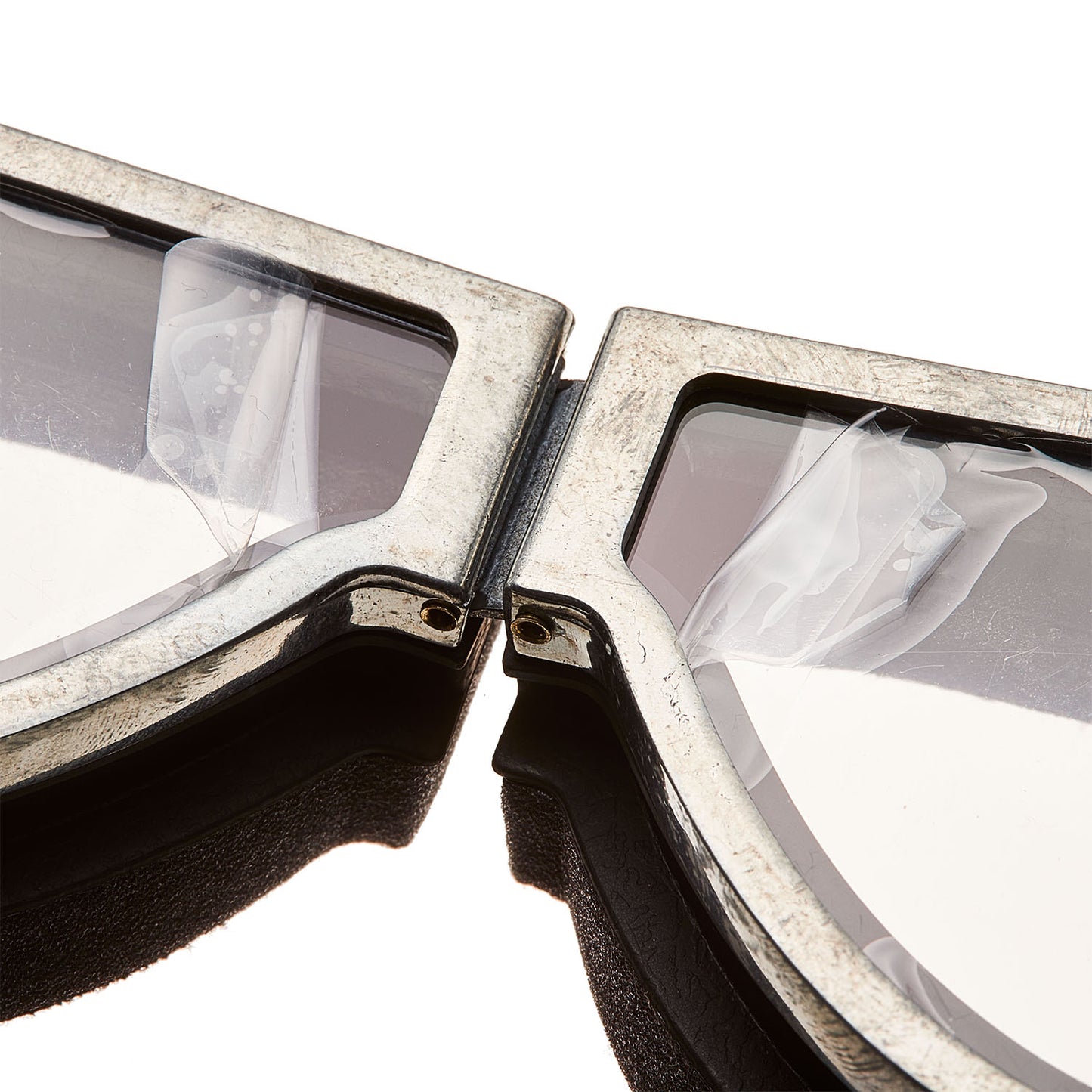 TT GOGGLES MODEL B SILVER