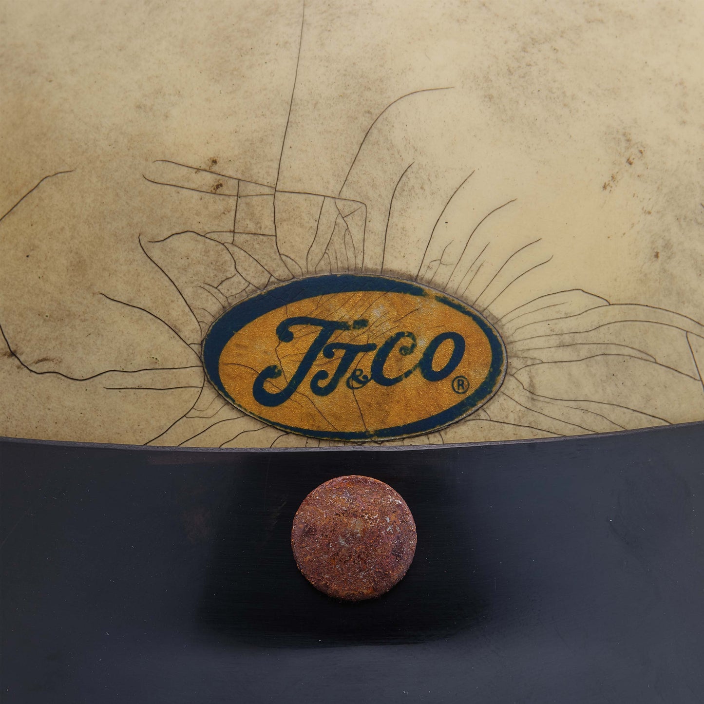 The Real Crack in Paint HIRO PATINA ART STUDIO ONLY ONE No.068