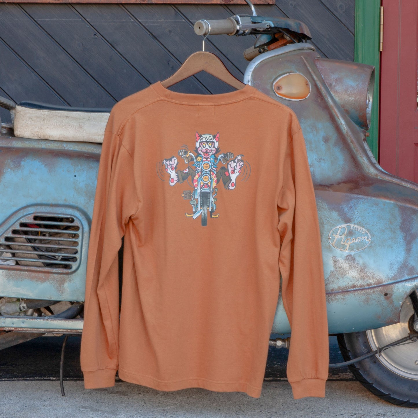 PANCHO2 L/S T-SHIRT KARASHI
