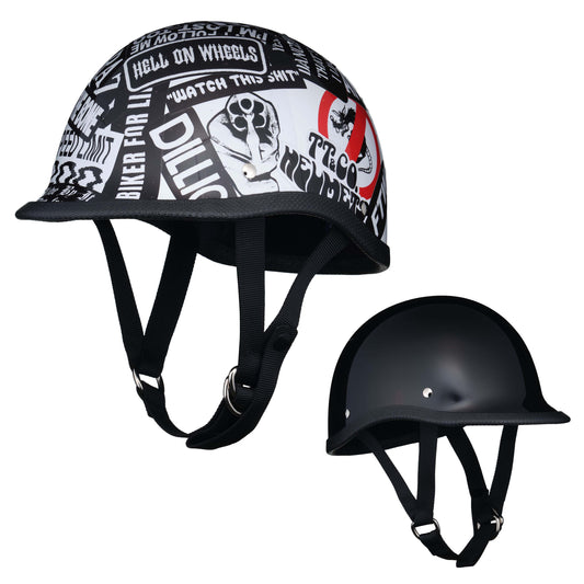 EAGLE ROAD 黑色,带迷你遮阳板 哑光黑色