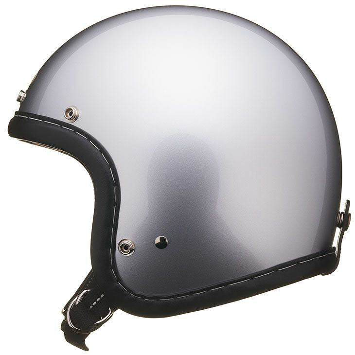 SUPER MAGNUM XXL SIZE GENUINE LEATHER TRIM BLACK LEATHER SILVER METALLIC