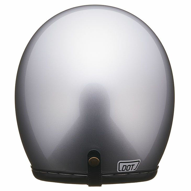 SUPER MAGNUM XXL SIZE GENUINE LEATHER TRIM BLACK LEATHER SILVER METALLIC