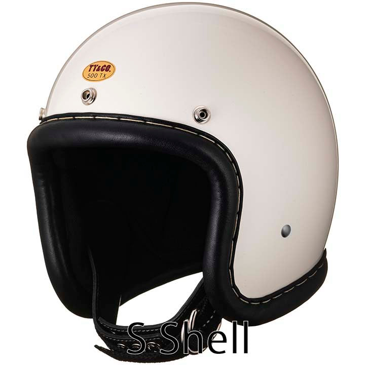 500-TX VINTAGE LEATHER TRIM BLACK LEATHER IVORY