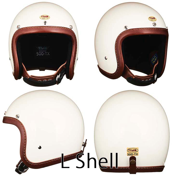 500-TX LEATHER RIM SHOT BROWN LEATHER IVORY
