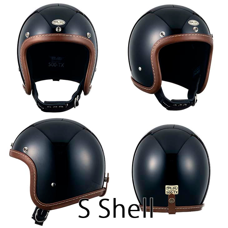 500-TX LEATHER RIM SHOT BROWN LEATHER BLACK