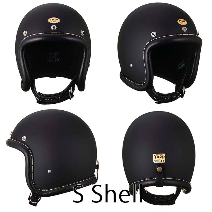 500-TX VINTAGE LEATHER TRIM BLACK LEATHER MATT BLACK