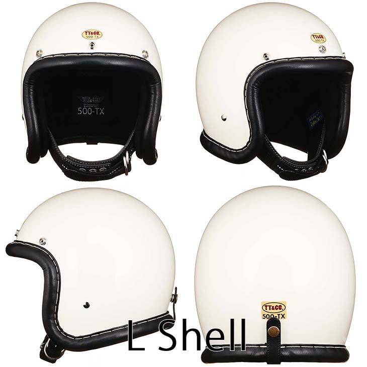 500-TX VINTAGE LEATHER TRIM BLACK LEATHER IVORY