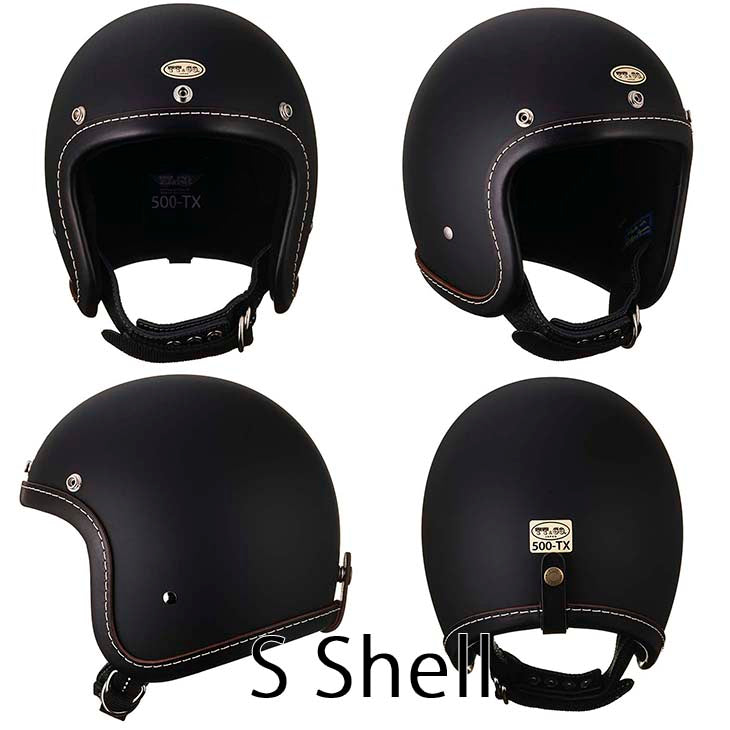 500-TX LEATHER RIM SHOT BLACK LEATHER MATT BLACK