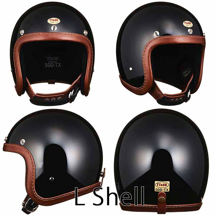 500-TX LEATHER RIM SHOT BROWN LEATHER BLACK